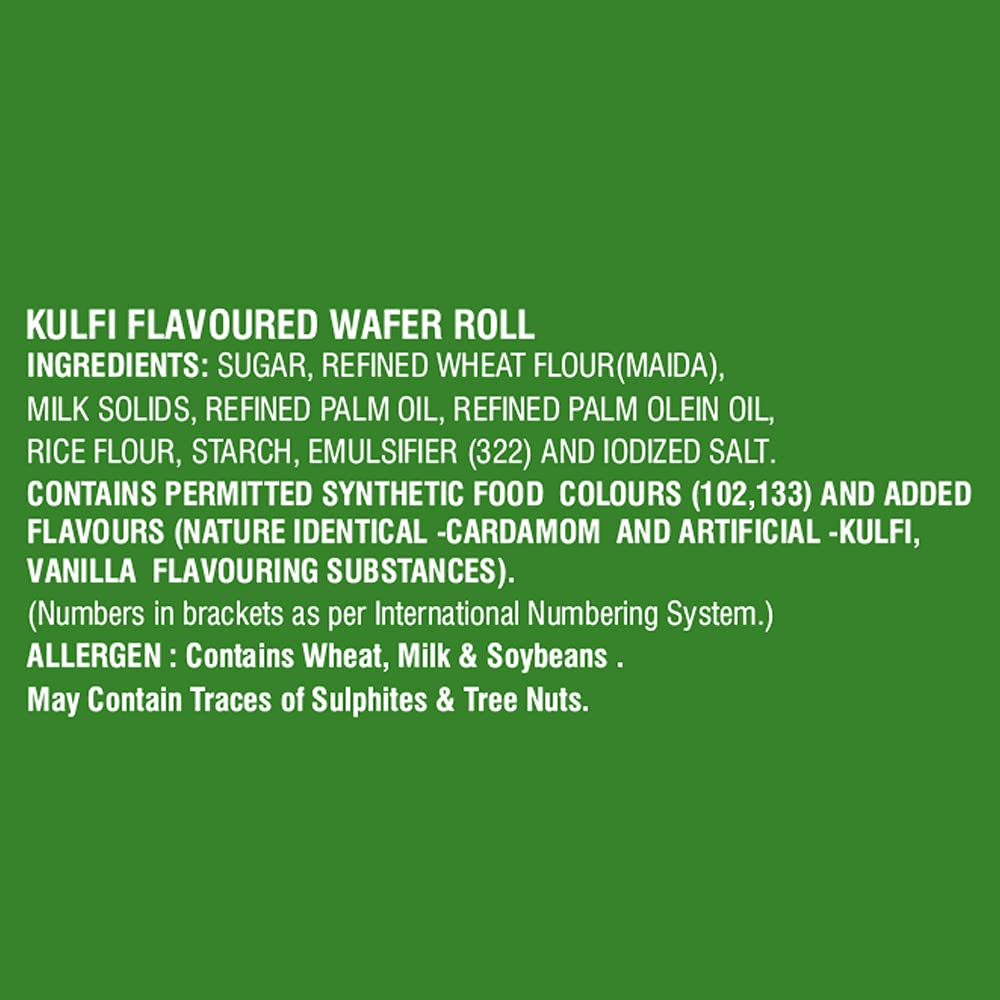 Dukes Waffy Wafer Roll - Kulfi